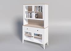 Buková knihovna MAROKO RT2 bílá