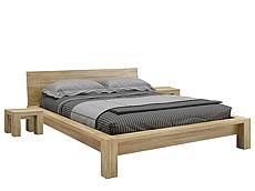 Buková postel ROSSA 180x200 cm s nočními stolky