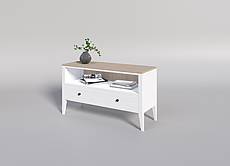 Bukový TV stolek MAROKO White KT3 bílý