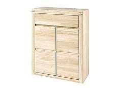 Dubová komoda VIVO 050 dub bianco