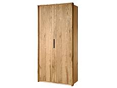 Dubová skříň DENVER 02šatní tyč