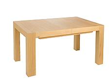 Dubový jídelní stůl DROGAN 140-220/90 cm rozkládací olejovaný