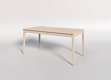 Jídelní stůl z masivu MAROKO STA1 120x80 cm přírodní buk