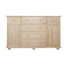 Komoda z masivu 54, Dub