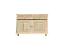 Komoda z masivu Nikolas 2D2S více odstínů