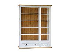 Rustikální knihovna SWEET HOME N3